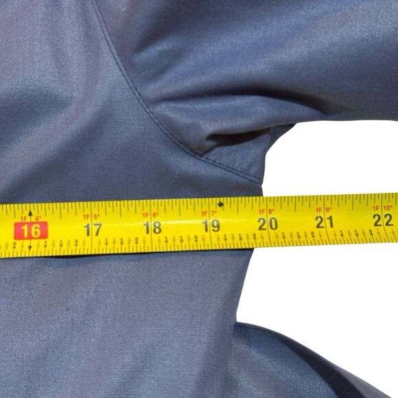 Vintage London Fog Trench Coat Rare Cornflower Blue Lined Women’s 8P USA 80s 90s - Picture 12 of 16